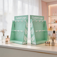 Présentoir de Comptoir en Carton Pliable Personnalisé pour Masques Faciaux, Produits de Beauté et Masques de Magasin de Détail