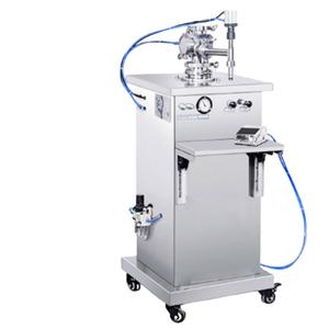 Machine de remplissage quantitative à piston vertical pour gel, ketchup, beurre de cacahuète, crème et beurre - Product Image 1