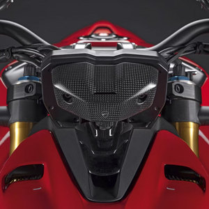 Couverture de tableau de bord en fibre de carbone pour moto Streetfighter V4 S 2020 2023 - Product Image 2