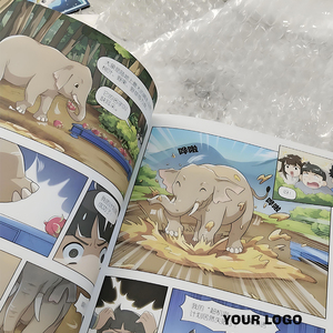 カスタムデザインソフトカバーコミックペーパーバック本印刷完璧なバインディングでカラフルなマンガ - Product Image 4