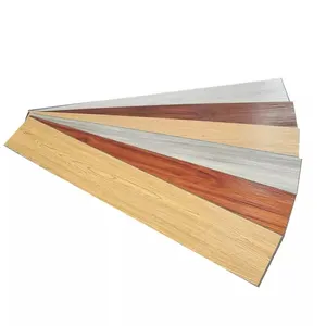 vinyl plank customized spc flooring click lock natural veneer spc ceramic floor supplier