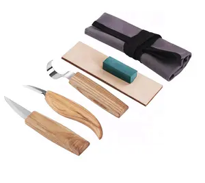 Ensemble d'outils de sculpture sur bois, bricolage, cadeau pour adultes