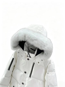 <span class=keywords><strong>Manteau</strong></span> d'hiver pour <span class=keywords><strong>homme</strong></span> luxueux et personnalisé, imperméable, décontracté, avec fermeture éclair et boutons, en tissu Oxford épais, style <span class=keywords><strong>Moose</strong></span> Parker, avec fourrure Signature Knuckle - Product Image 4