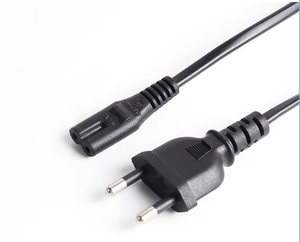 IEC 连接器 C13 C14 插头电源 VDE 认证 2.5A 电流 2 芯 电脑用 - Product Image 1