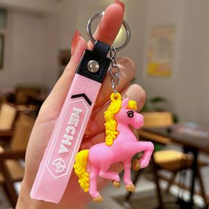 Porte-<span class=keywords><strong>clés</strong></span> photo numérique mignon en forme <span class=keywords><strong>de</strong></span> poney, Année du Cheval 2026, pendentif 3D en PVC, cadeau pour couple, nouvel an, arrivée du cheval, succès - Product Image 6