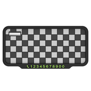 Soporte Magnético para Teléfono, Alfombrilla Antideslizante para Tablero, Placa de Matrícula para Estacionamiento, Accesorio de PVC para Automóvil - Product Image 2