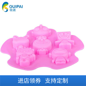 Silicone Cake Mold Set Irregular Shape Non-Stick Oven Safe For Home Baking Cake Tools - Product Image 5