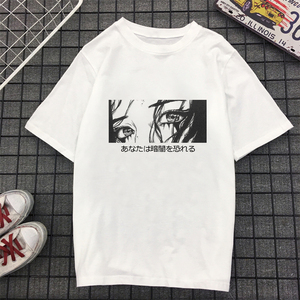 Tops <span class=keywords><strong>de</strong></span> mujer Are You Afraid of the Dark <span class=keywords><strong>Camiseta</strong></span> informal japonesa Harajuku Dark Anime Print Moda suelta Verano Mujer <span class=keywords><strong>Camiseta</strong></span> - Product Image 2