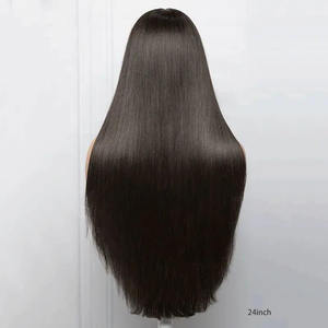 Perruques Foxen à <span class=keywords><strong>boucle</strong></span> interne, perruques frontales en dentelle droite mignonnes, perruques en <span class=keywords><strong>cheveux</strong></span> humains à couches, perruques en dentelle à couches, faciles à porter, sans colle, pour femmes noires - Product Image 2