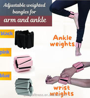 Bracelets de cheville et de poignet personnalisés, barres de musculation, anneaux de force, poids en silicone, tapis de yoga, haltères, accessoires de Pilates