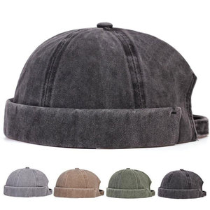 Sombrero de <span class=keywords><strong>gorra</strong></span> de melón lavado para mujer, estilo de verano, boina de calle Retro de moda para <span class=keywords><strong>hombre</strong></span> - Product Image 1