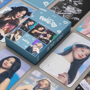 Collection de cartes <span class=keywords><strong>GIDLE</strong></span> I Am pour fans de groupes Kpop, avec photocartes LOMO YUQI SHUHUA et créations en papier FREE-TY – Vente en gros - Product Image 1