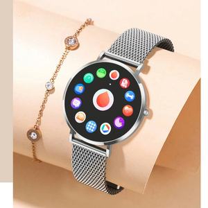 Smartwatch Mini GT8 Baru 2024 Layar AMOLED Konektivitas Ganda BT 5.0 Tahan Air IP68 Desain Ultrabook 6.8mm Pelacak Aktivitas - Product Image 4