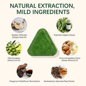Ventes chaudes 100g Savon capillaire naturel biologique Cacumen Biotae Isatis Indicotica <span class=keywords><strong>Shampoing</strong></span> <span class=keywords><strong>solide</strong></span> - Product Image 4