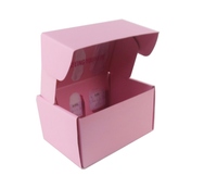 Boîtes d'expédition postales de luxe personnalisées avec gaufrage couleur, pelliculage mat, en carton recyclé, avec fermeture éclair, pour emballage cadeau