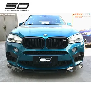 SD Twill Carbon / Forged Carbon Front Lip For BMW X5M X6M F85 F86