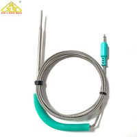 Prix d'usine personnalisé 100k Ohm Ntc thermistance haute température sonde alimentaire viande lait BBQ température NTC capteur sonde