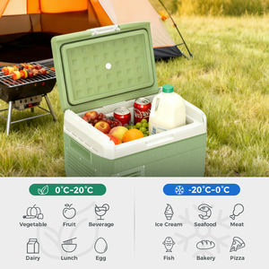 מקרר חשמלי נייד ICECCO MCD20 20 ליטר לקמפינג, לרכב, לבית, למלון, מקררים ומקפיאים קומפקטיים 12V מיני מקרר לרכב - Product Image 4