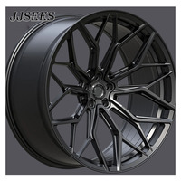 JJSEES Factory - Vente chaude - Jantes en alliage forgé 5X112 5X120 5X114.3 - 18 19 20 22 23 24 pouces - Compatible avec BMW X3 Audi A4 A6 A7 A8