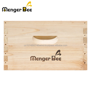 New Good Quality 10 <b>Frame</b> Langstroth <b>Deep</b> Box 20mm Thickness Fir Wood Bee Hive Box for Bee Farm Beekeeping Bees - Product Image 5