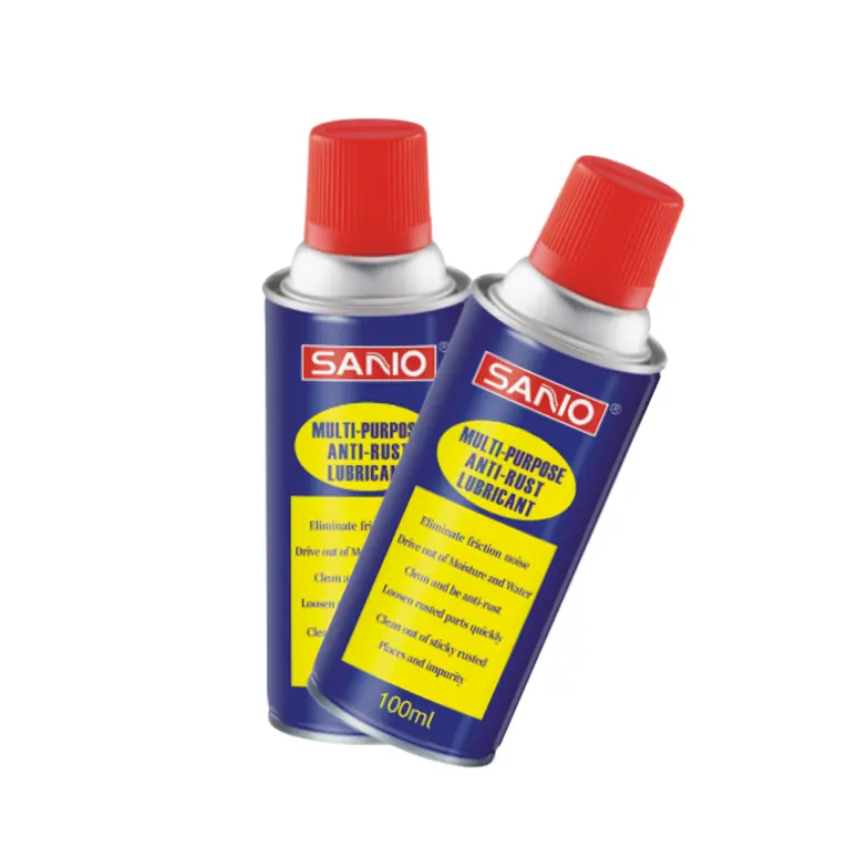 SANVO 100ml Wholesale price Equipment rust remover spray Machine anti-rust spray Hardware lubricants spray