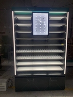 Comptoir de Présentation pour Smoke Shop, Magasin ou Dispensaire, Vitrine d'Intérieur en Verre avec Design 3D
