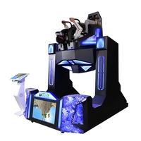 Simulateur de vol Super 720 breveté par l'usine, expérience de cinéma VR 9D, chaise VR pour montagnes russes en réalité virtuelle