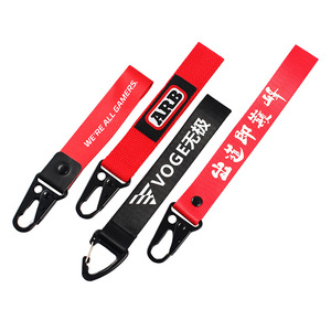 Llavero Bordado con Logotipo de Marca de Auto, de Tela de Alta Calidad, Personalizado de Fábrica, al por Mayor, con Etiqueta y Cordón - Product Image 2