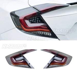 Para Honda Civic 10.ª generación 2016-2021, luz diurna LED, faro antiniebla impermeable, conjunto de luces traseras para coche, kit de carrocería - Product Image 6