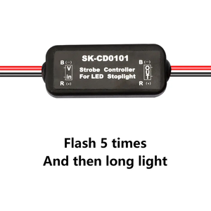 Controlador LED DRL para Coche, Arnés de Relé para Luces Diurnas Automáticas, Regulador de Intensidad, Encendido/Apagado, Controlador de Luces Antiniebla Estroboscópicas SK-CD0103 - Product Image 5