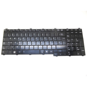Tastiera per Laptop Toshiba Qosmio <span class=keywords><strong>X500</strong></span> X505 9Z.N1X82.K07 NSK-TFK07, Layout Rumeno RO, Nera con Retroilluminazione, Nuova - Product Image 1
