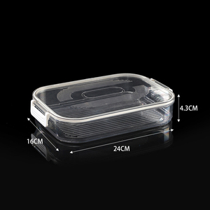 GREENSIDE klasik tarzı buzdolabı koruma saklama kutusu mutfak sebze et depolama plastik gıda kabı - Product Image 6