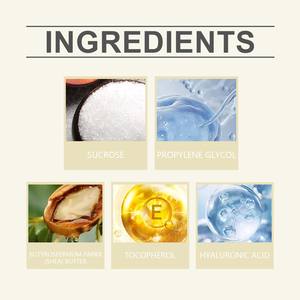 Kit de cuidado de labios hidratante exfoliante de aceite de manteca de karité Kit de bálsamo labial y exfoliante de labios 2 en 1 para cosméticos - Product Image 5