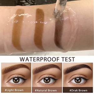 Kit de pochoirs pour sourcils, vente en gros, nouveauté, 12 pochoirs pour sourcils, kit de mise en forme, kit de pochoirs pour sourcils en une étape, <span class=keywords><strong>pochoir</strong></span> pour sourcils imperméable, sur les sourcils, la ligne des cheveux - Product Image 2