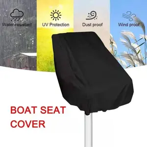Penutup kursi kapal laut lipat, pelindung kursi perahu memancing/kursi kapal tahan air tahan debu kualitas tinggi pabrik asli dapat disesuaikan