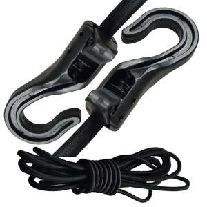 Cordon élastique en nylon de 5 mm avec double crochet en J, corde de fixation pour kayak, canoë, équipement de plein air - Product Image 2