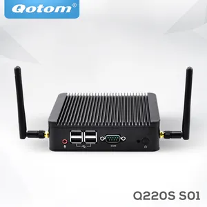 Мини-компьютер Qotom Q220S 12 В компьютерное аппаратное Ядро i5 3427U x86 VGA 4USB HD дисплей мини ПК
