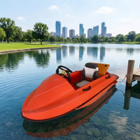 Mini Jet Ski Électrique Haute Vitesse avec Batterie au Lithium, Application Automatique, Matériau ABS, Vitesse Maximale de 60 km/h, Similaire à [produit similaire]
