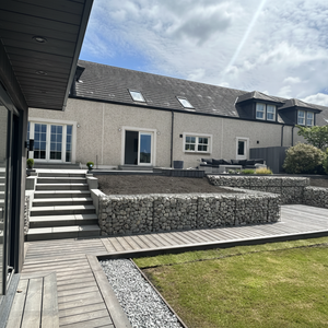 Clôture de jardin avec clips, gabion en treillis soudé Galfan/galvanisé, panier pour plantes, mur de soutènement - Product Image 4