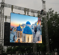 P3.91 Escenario Led al aire libre y Chips Led Pantalla de pared de video montada en la pared Panel Led Pantalla Led al aire libre Pantalla a prueba de agua