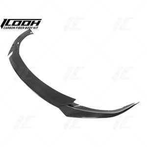 Icooh ชุดไฟเบอร์คาร์บอนไฟเบอร์สำหรับรถแข่งชุดกันชนหน้าตัวแยกขอบสำหรับ <span class=keywords><strong>Tesla</strong></span> รุ่น <span class=keywords><strong>S</strong></span> 2021-2022 - Product Image 6