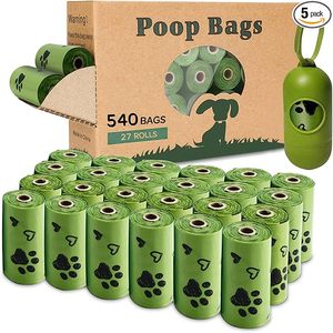 Outdoor Puppy Walking Travel Leak-Proof Tear-Resistant Offset Printed Disposable Small Animals Poop Bags for <b>Dogs</b> and Small Pets - Product Image 5
