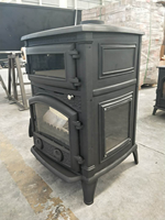 Cheminées directes d'usine cuisinier poêles en fonte poêle à bois four à bois