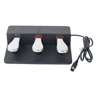Wholesale Musical Instrument Accessories Keyboard 3 Sustain Pedal for Electric Piano