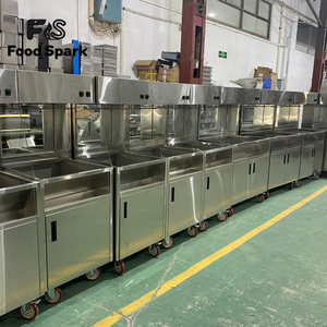 Electric Fried Chips Warmer Station <strong>Stand</strong> Type 220V Adjustable Racks for Fast <strong>Food</strong> Restaurants Hotels Large Capacity - Product Image 5