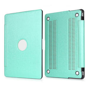 Funda de cuero PU con Logo para ordenador portátil, carcasa de negocios para <span class=keywords><strong>Macbook</strong></span> <span class=keywords><strong>Pro</strong></span> 14 A2442 Air Retina 11 12 <span class=keywords><strong>2021</strong></span> <span class=keywords><strong>15</strong></span> 16 Touch ID A2485 A1466 A2179, 13,3 - Product Image 2