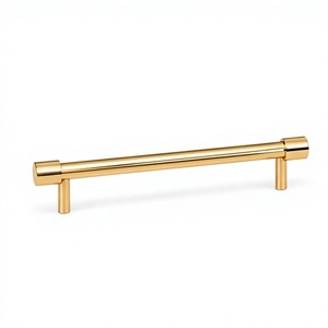 Tirador Rectangular Minimalista de Latón para Muebles de Bar, Diseño Duradero y Ecológico - Product Image 6