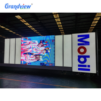 Panneau LED de station-service extérieur résistant au vent 120 MPH IP65, totem de prix du carburant, affichage graphique éclairé double face