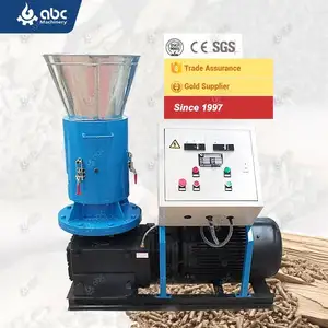 BEST Cost-Effective New Durable Small Mini Flat Die Sawdust Wood Pine Pellet Machine for Making Biomass,Bagasse Pellets (JFM)