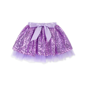 Falda Tutú de Lentejuelas Doradas Personalizada para Niñas, <span class=keywords><strong>con</strong></span> Capas de Tul y Lazo de Satén, para Fiestas de Cumpleaños, Tutú Brillante <span class=keywords><strong>con</strong></span> Lentejuelas para Niñas de 0 a 24 Meses - Product Image 4